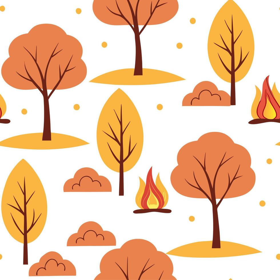 Autumn warmth seamless tile pattern with cozy blankets and golden maple leaves for inviting home decor concept as Cozy blankets and golden maple leaves arranged seamlessly to creat Cleans Set 2 vector