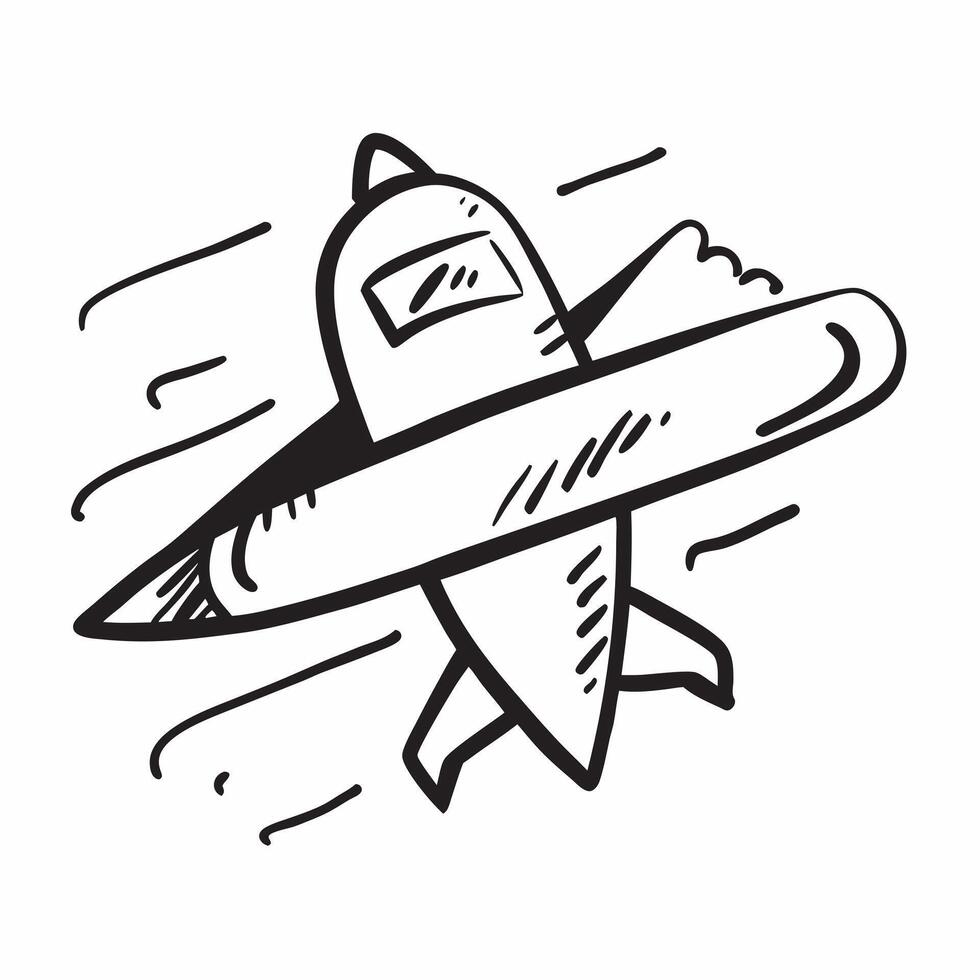 Airplane icon with copy space on a blue background concept as A image of an airplane icon with ample copy space on a blue background ideal for travel and aviation themed vis Cleans Set 2 vector