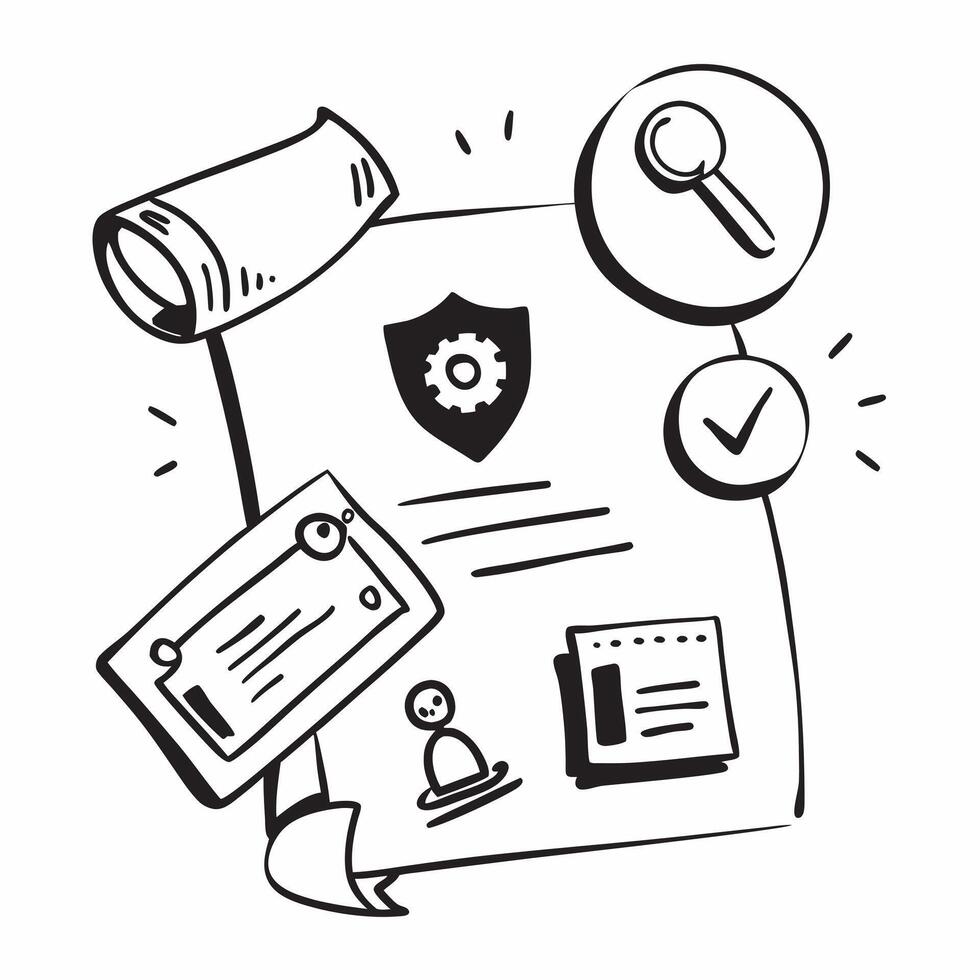 2D as Data breach icon with a broken lock and shield concept as illustration of a data breach icon with a broken lock and shield emphasizing the consequences of data Cleans vector