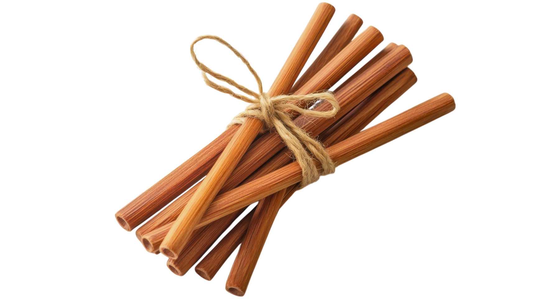 A Bundle of Wooden Chopsticks Tied with Twine Perfect for Asian Cuisine Dishes and Enhancing Your Dining Experience. png