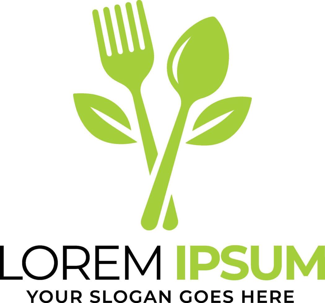 How to Design a Health Restaurant Logo Symbol vector