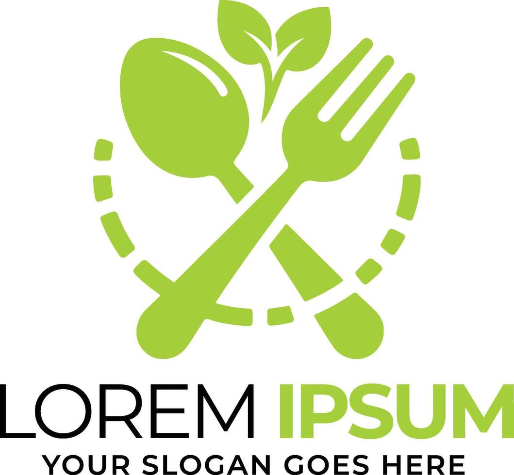 Best Logo Symbols for Healthy Restaurant Branding vector