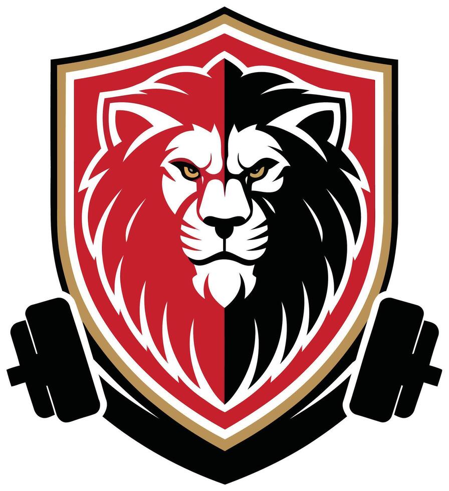 Top Royal Lion Fitness Gym Logo Ideas And Inspiration vector