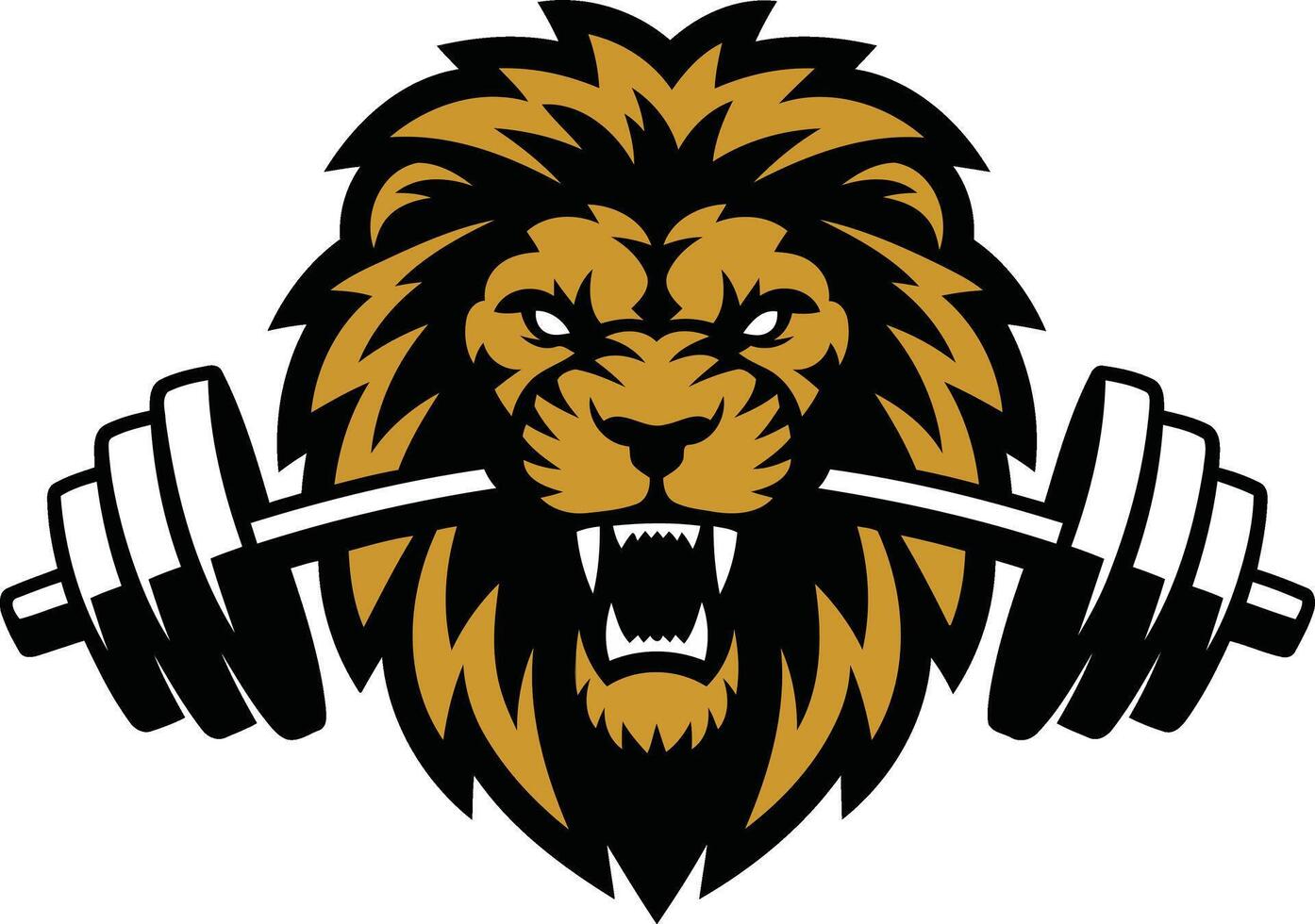 Royal Lion Fitness Logo Latest Gym Branding Trends vector