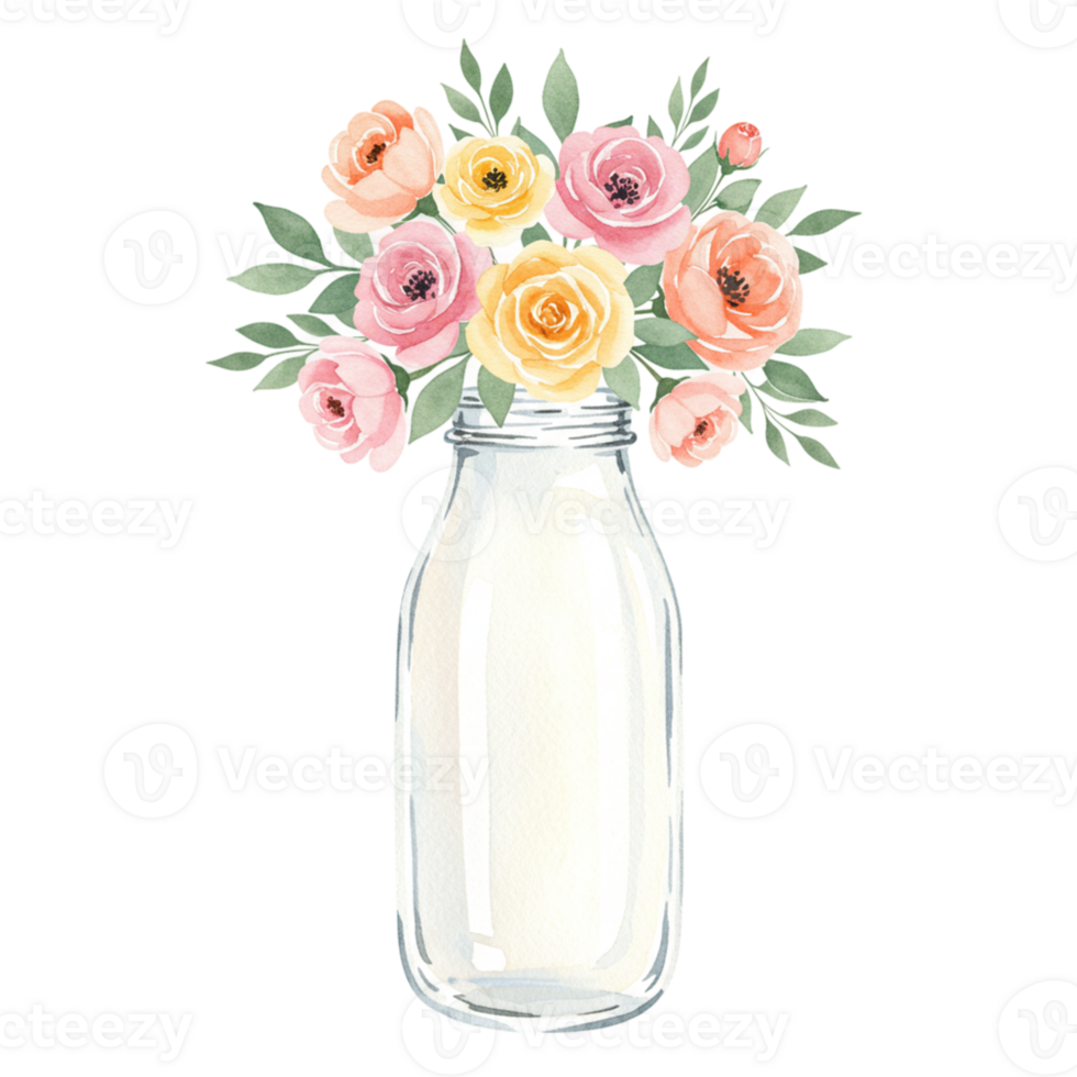 Creating a beautiful floral arrangement studio setting art display transparent background close-up view floral decor inspiration png