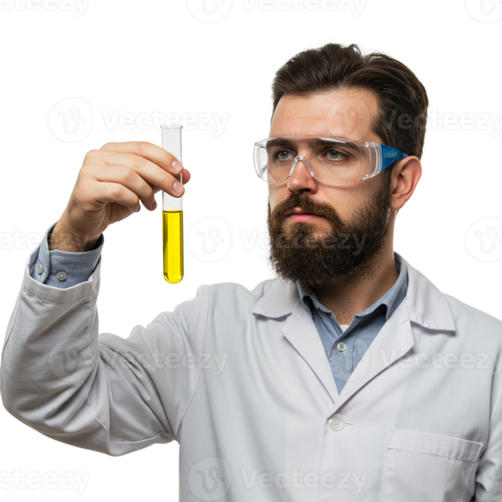 Laboratory experiment conducted by scientist research facility scientific image indoor environment close-up view chemical analysis png