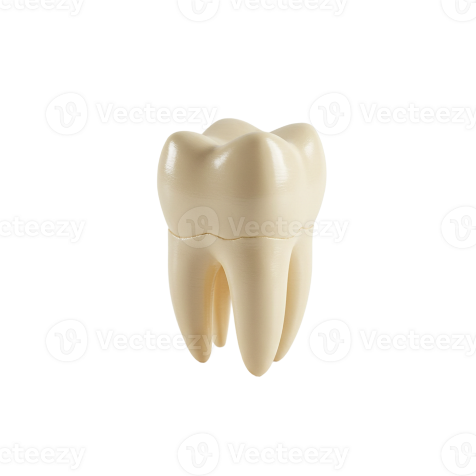 Dental model tooth display clinical environment educational tool healthcare setting close-up view oral health concept png
