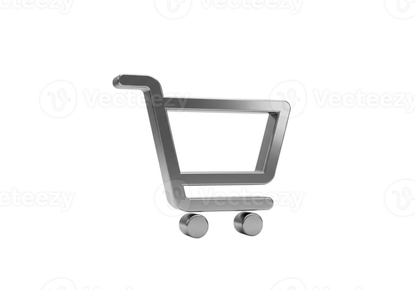 Shopping cart icon e-commerce platform digital graphic minimalist design close-up view online retail concept png