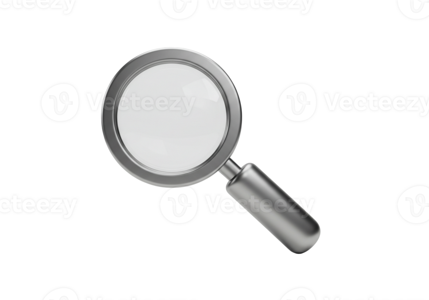 Exploring clarity magnifying glass in focus studio setting photography minimalist environment close-up view visual perception png