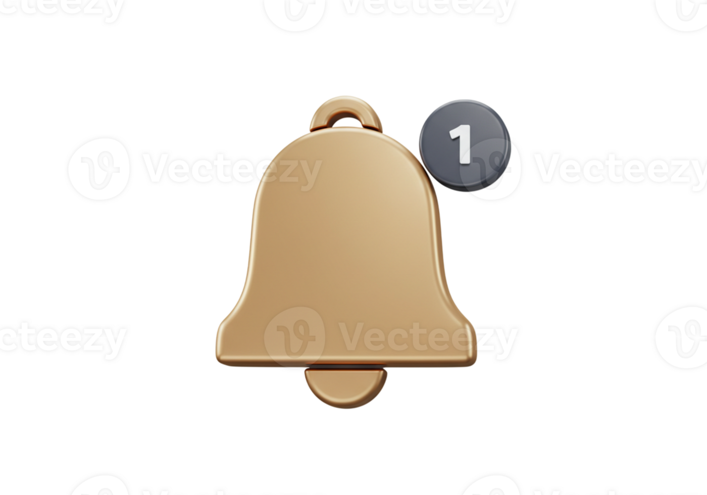 Interactive notification bell icon digital interface graphic design modern technology close-up view user engagement concept png