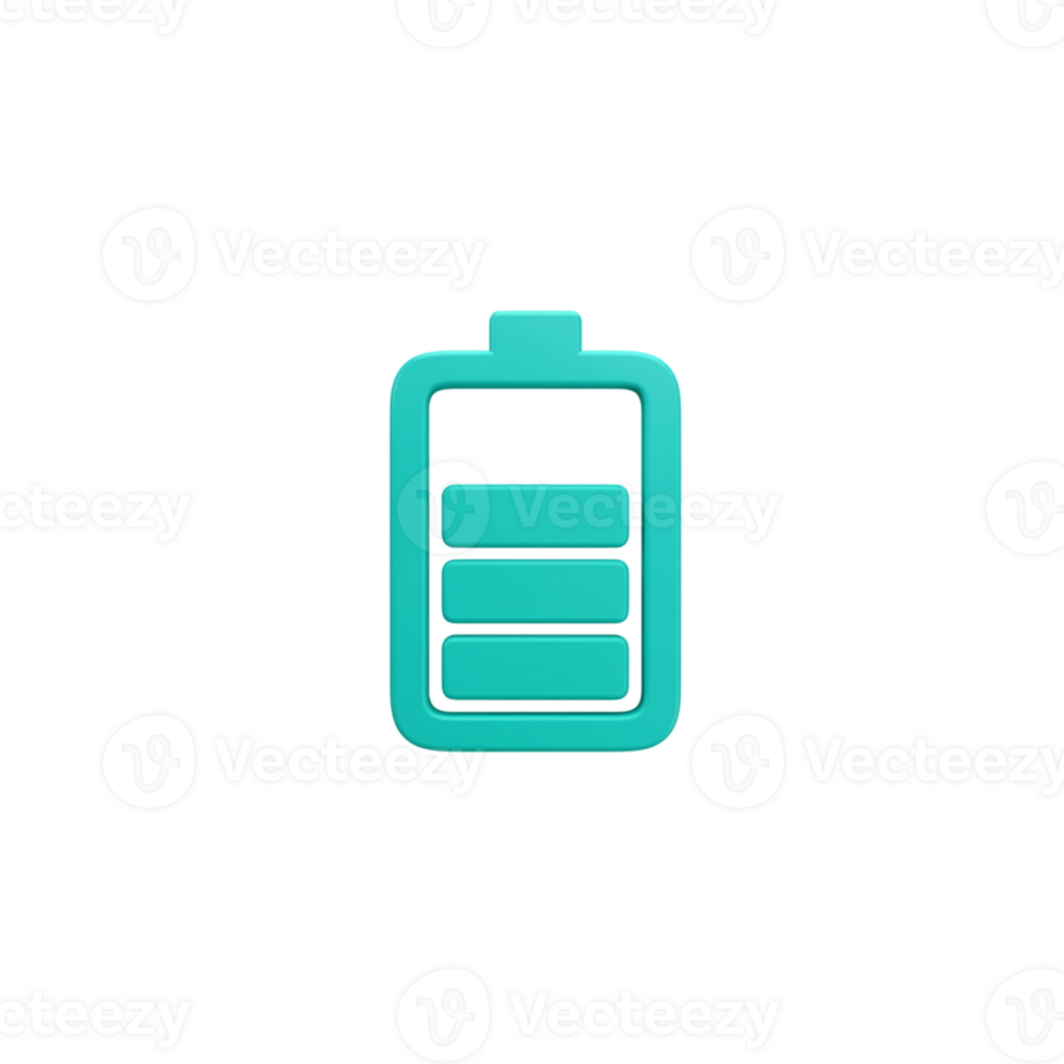 Battery icon design digital art graphic design minimalist style close-up modern technology concept png