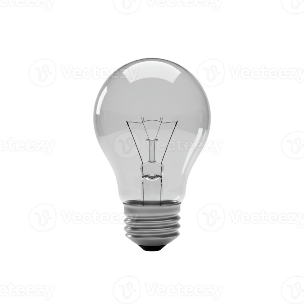Illuminating ideas light bulb innovations home office product showcase modern space close-up bright concepts png