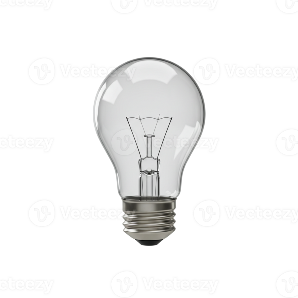 Illuminating ideas light bulb discovery in modern design home environment product photography creative inspiration png