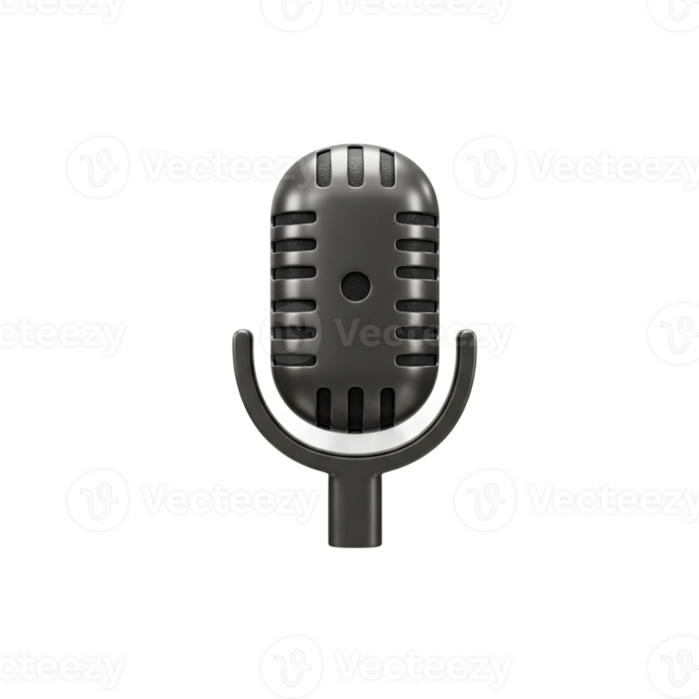Recording action with a microphone in a studio setting audio equipment interior close-up view sound capture png