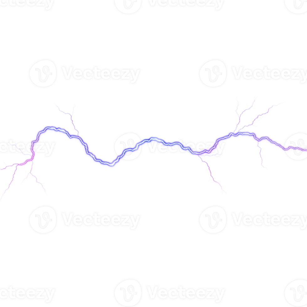 Dynamic lightning strikes illustrating power of nature in an abstract art concept digital environment aesthetic viewpoint png