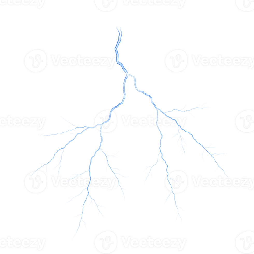 Stormy lightning strikes dramatic sky digital illustration abstract art close-up view nature's power unleashed png