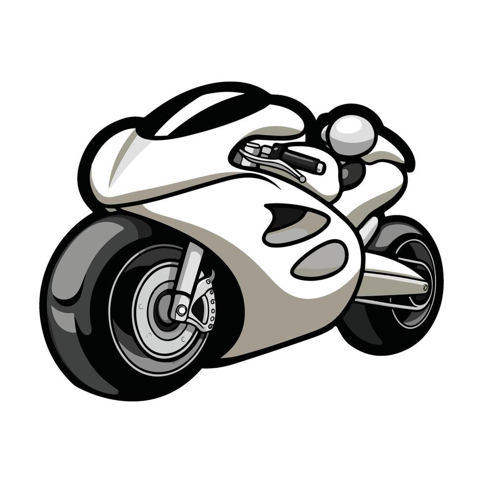 The Bold and Bright Moto Face vector