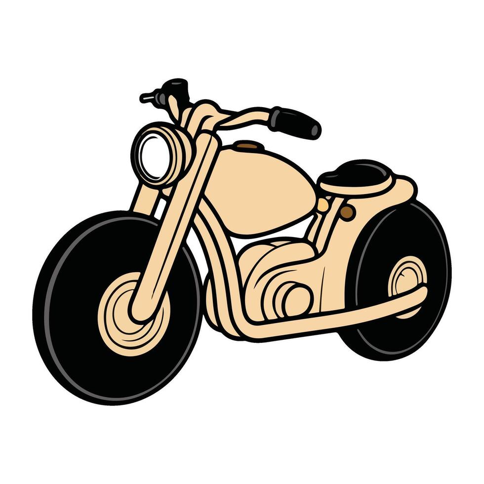 Cartoon Cruiser with a Fun Attitude vector