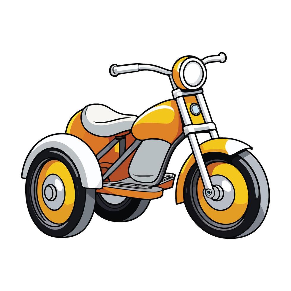 The Cheeky Scooter with a Fun Twist vector