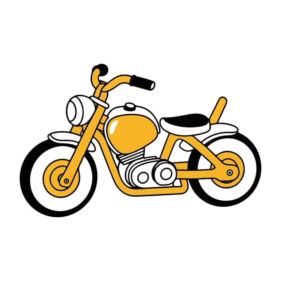 Flash Moto Head with a Fun Personality vector
