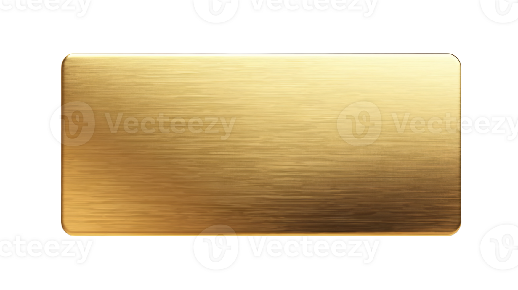 Brushed Gold Rectangular Metallic Surface Texture png