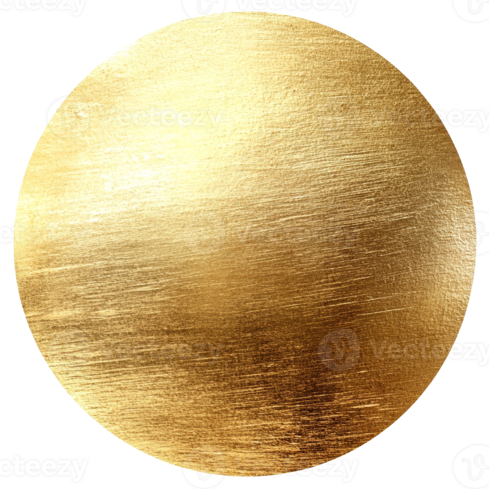 Brushed Gold Circular Texture Background Image png