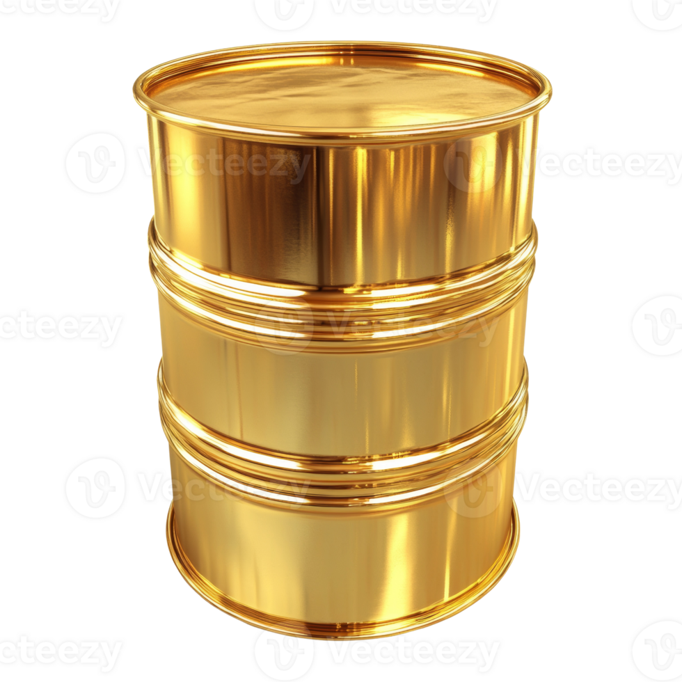 A Golden Barrel Represents Wealth And Success png