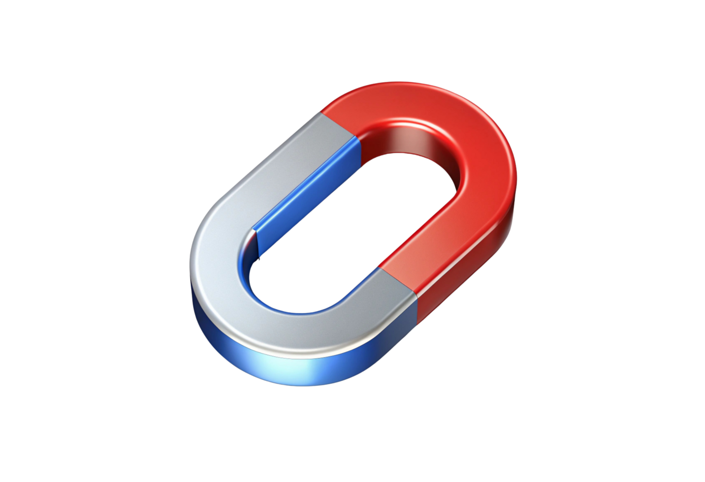 a red and blue metal link icon on a transparent background png