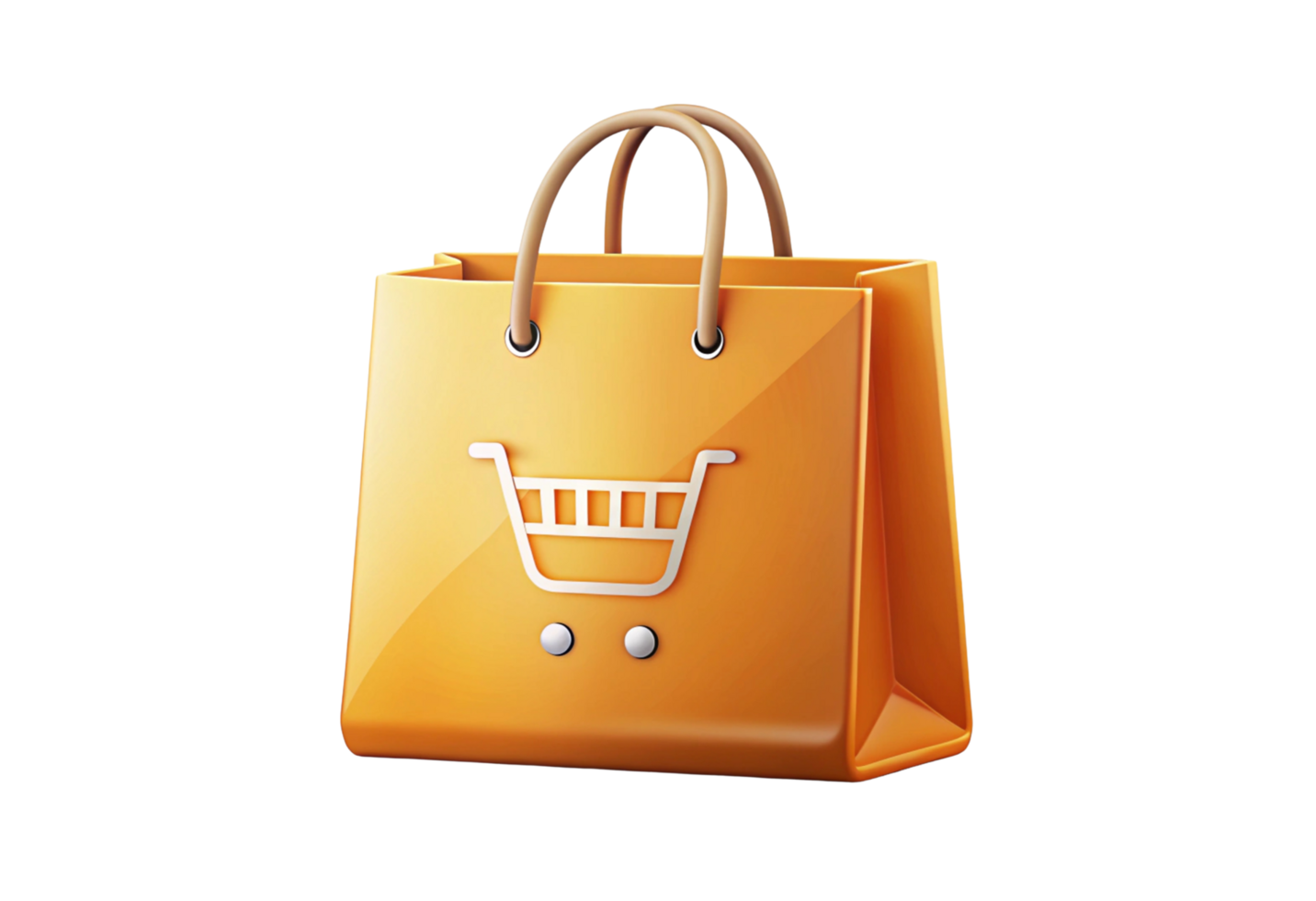 3d shopping bag icon png