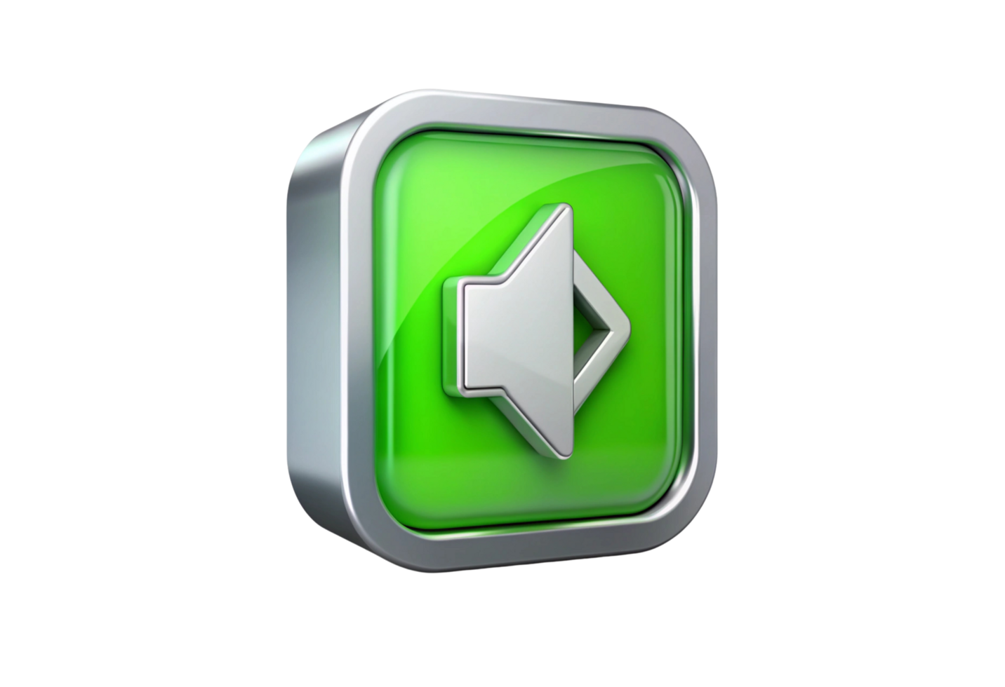 a green button with a arrow pointing to it png