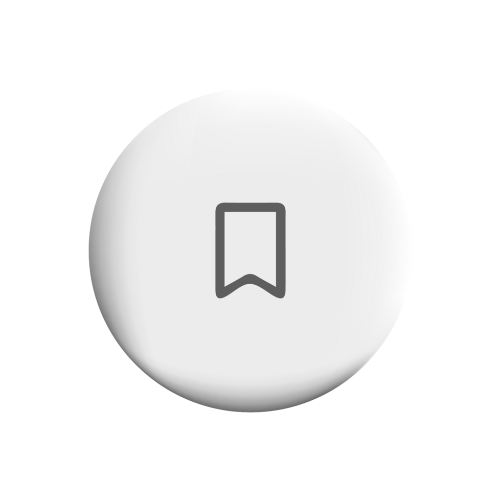 A white button with a book icon on it png