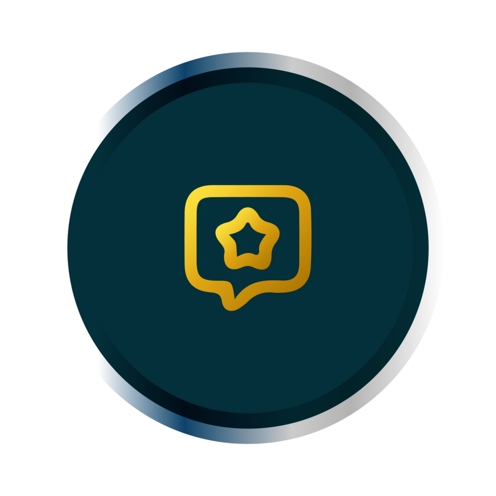 A star icon on a black background png