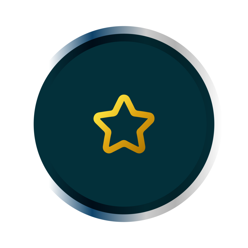 A star icon on a black background png