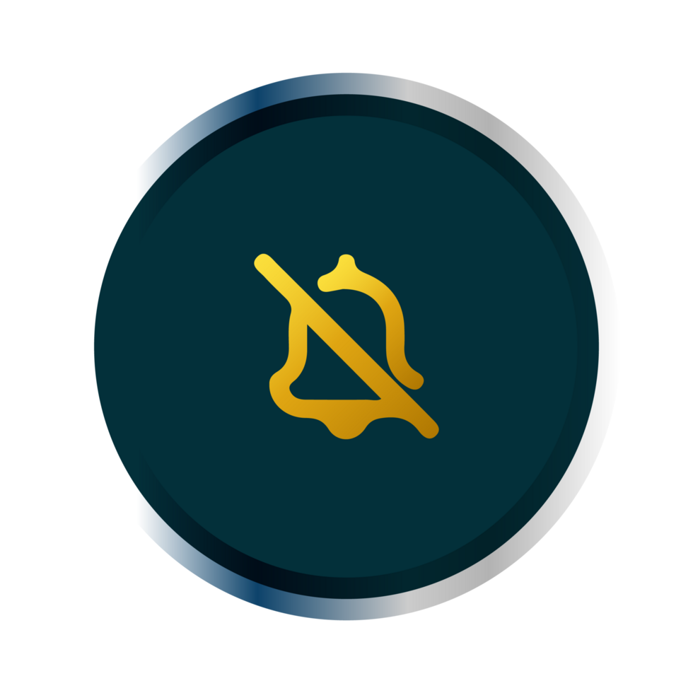 A yellow and black icon with a no sign png