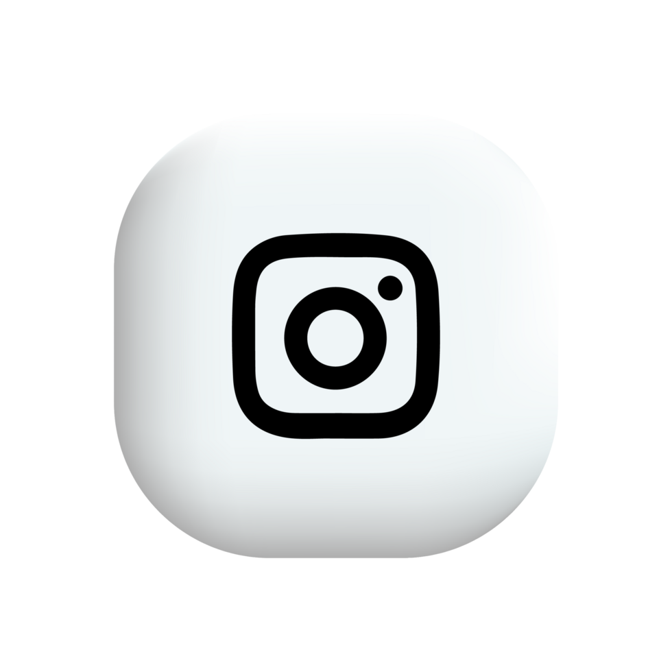 An instagram icon on a black background png