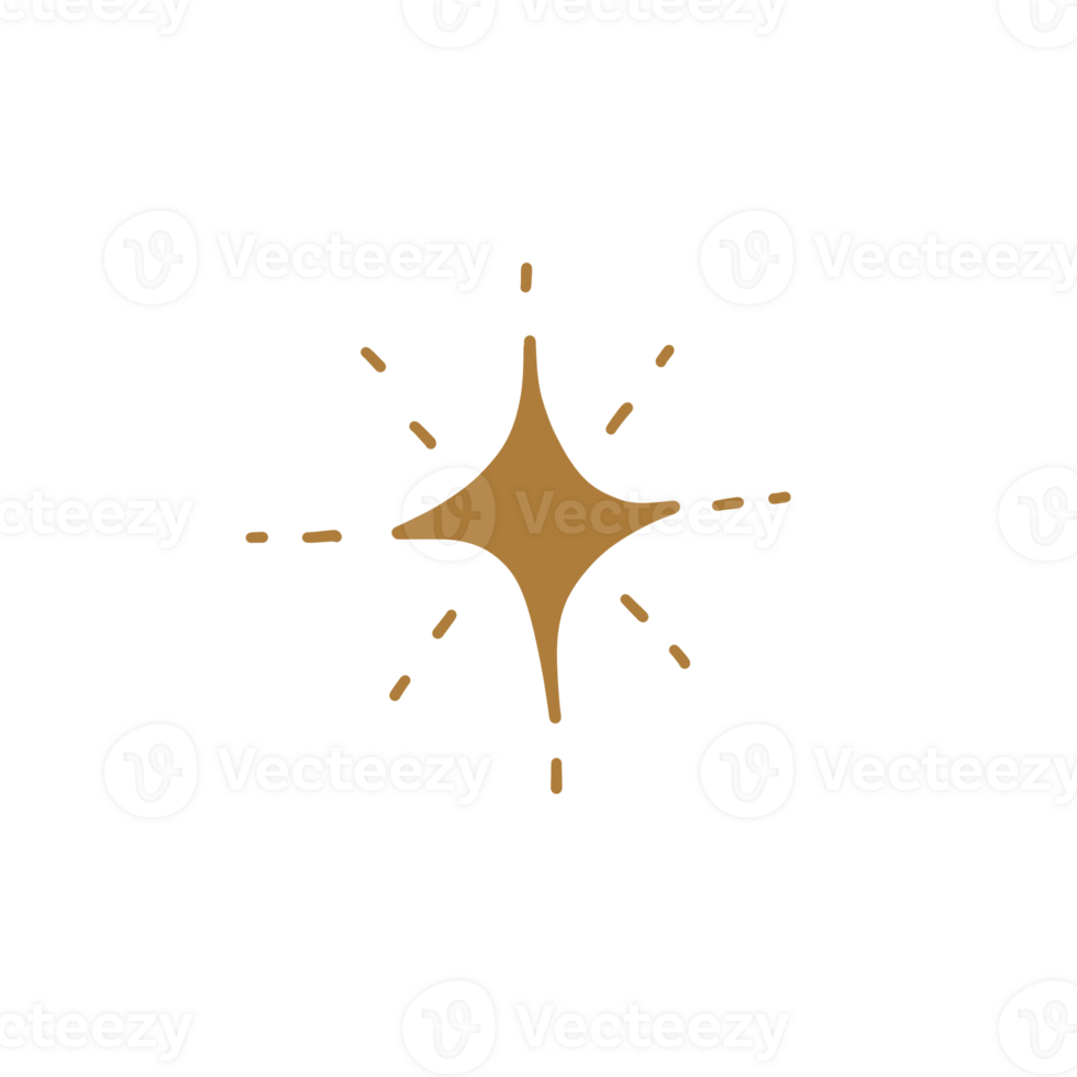 Sparkles and Stars, shiny, Gold color. png