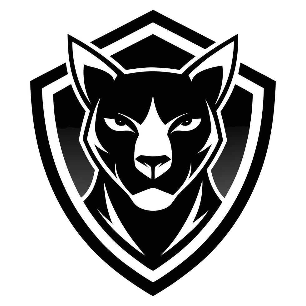 wolf head mascot logo image vector