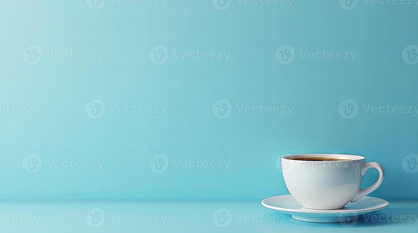 Menu Background on Blue photo