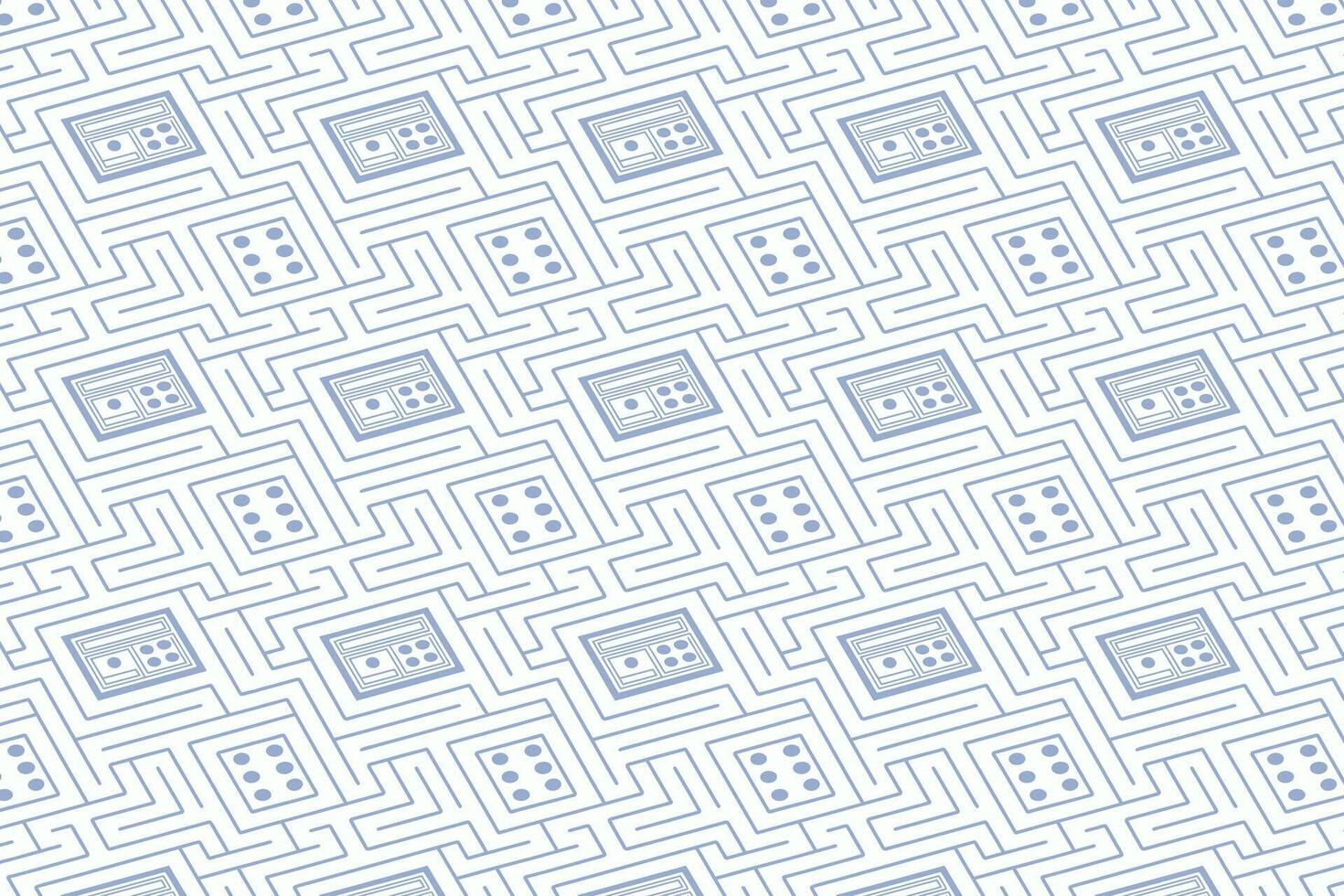 Geometric Seamless Pattern Background vector