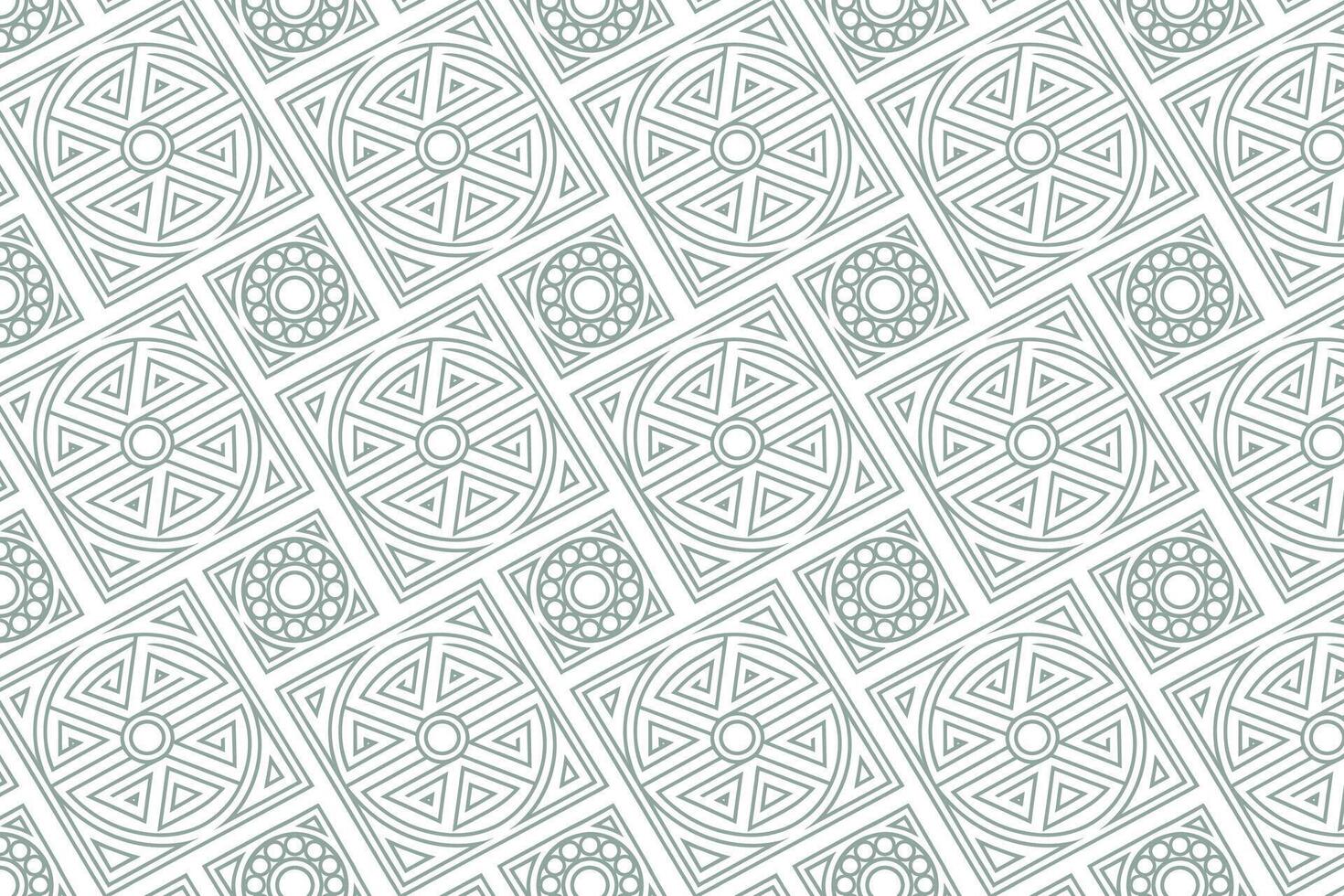 a seamless pattern with a geometric design vector