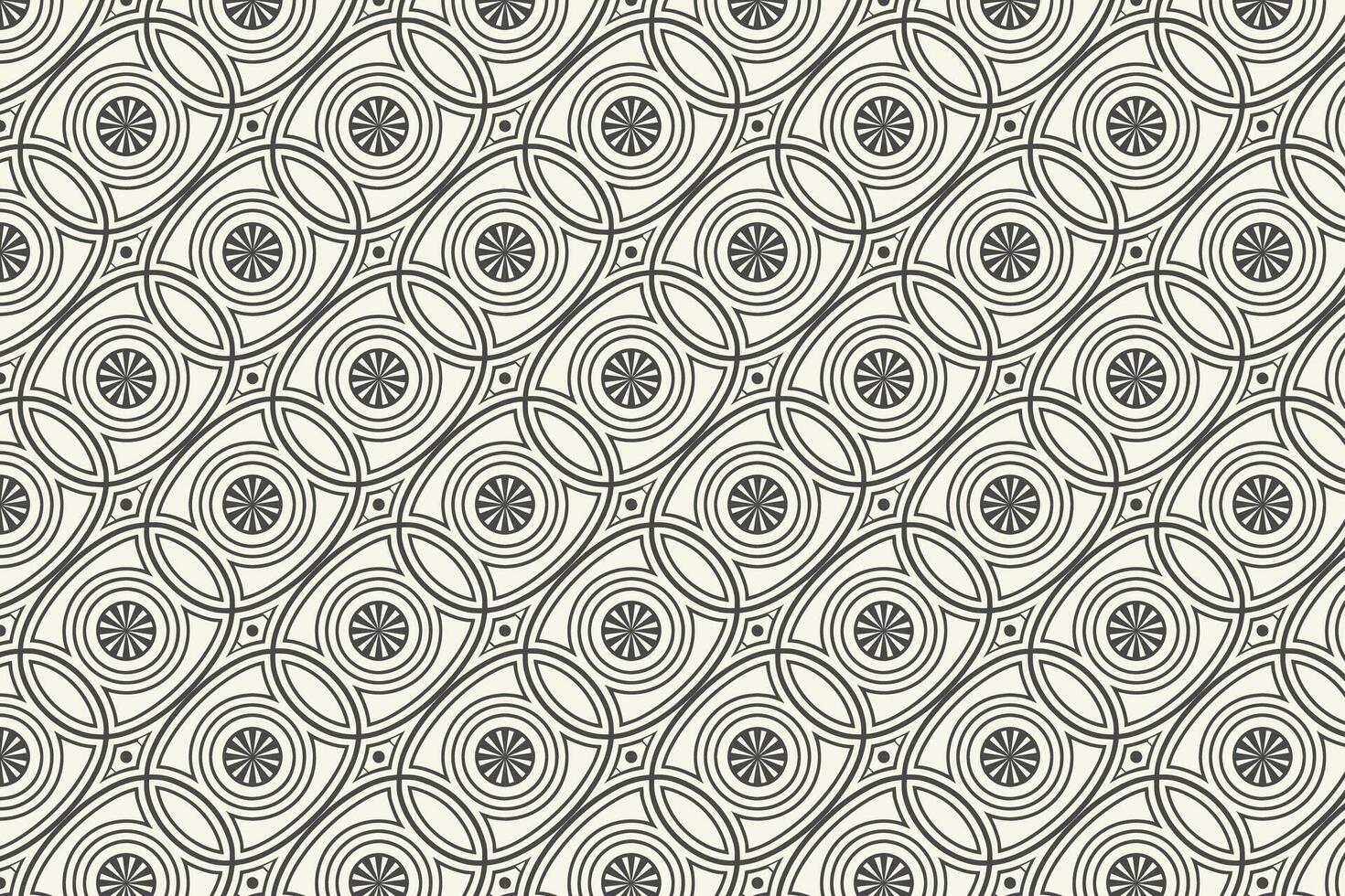 Minimalist Geometric Seamless Pattern design background vector