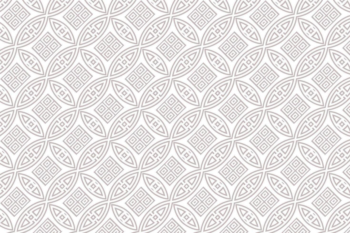 Intricate Geometric Seamless Pattern vector