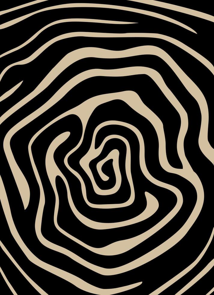 Tree Rings Abstract Pattern Background, poster, banner. Tree wood texture. vector