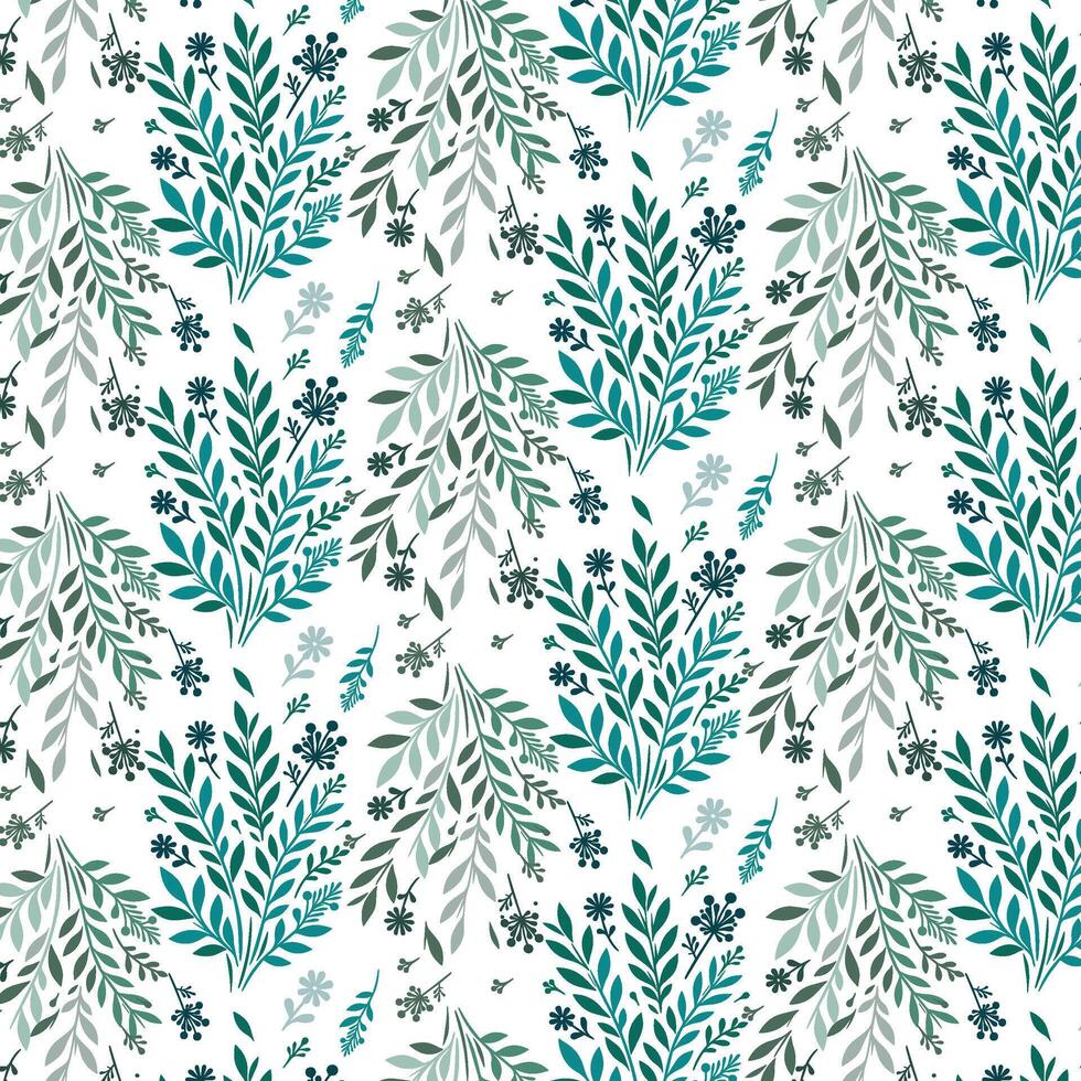 tropical floral pattern with botanical motifs wildflowers and blossoms for fashion prints textile wallpaper wrapping and fabric designs vector