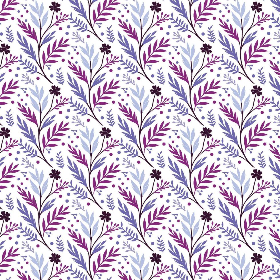 intricate floral pattern with seamless tropical botanical ornament for wrapping textile wallpaper and fabric vector