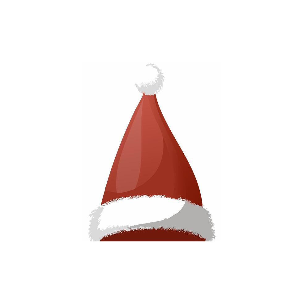 Christmas Hat Sketch Celebration Decoration Winter Event of X-Mas vector