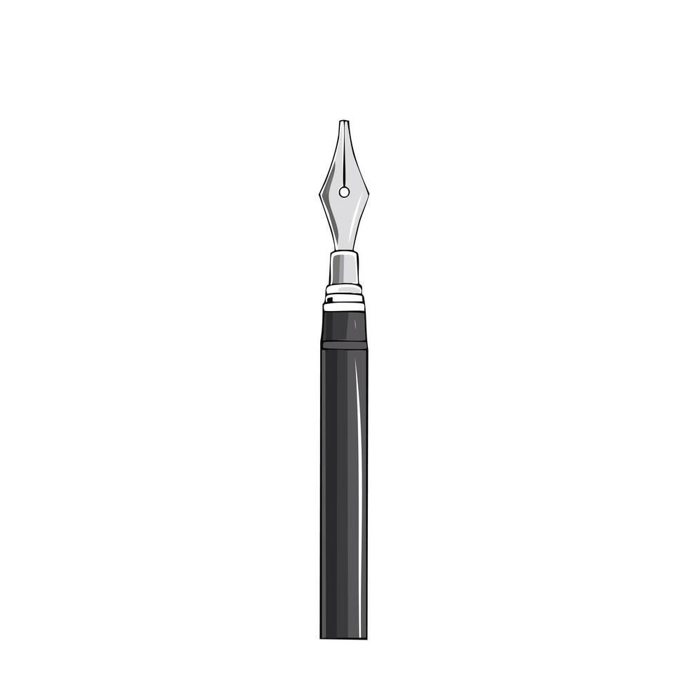 Pen Ballpoint Sketch Stationery Knowledge Education Academy Write vector