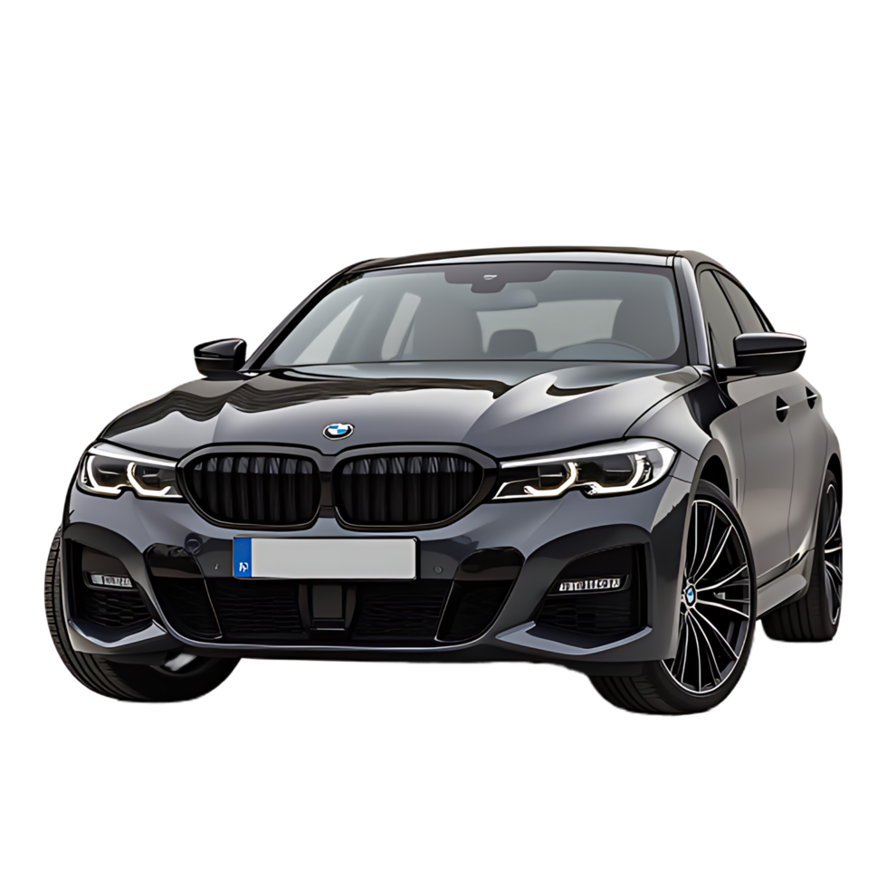 bmw m3 sedan car on transparent background png