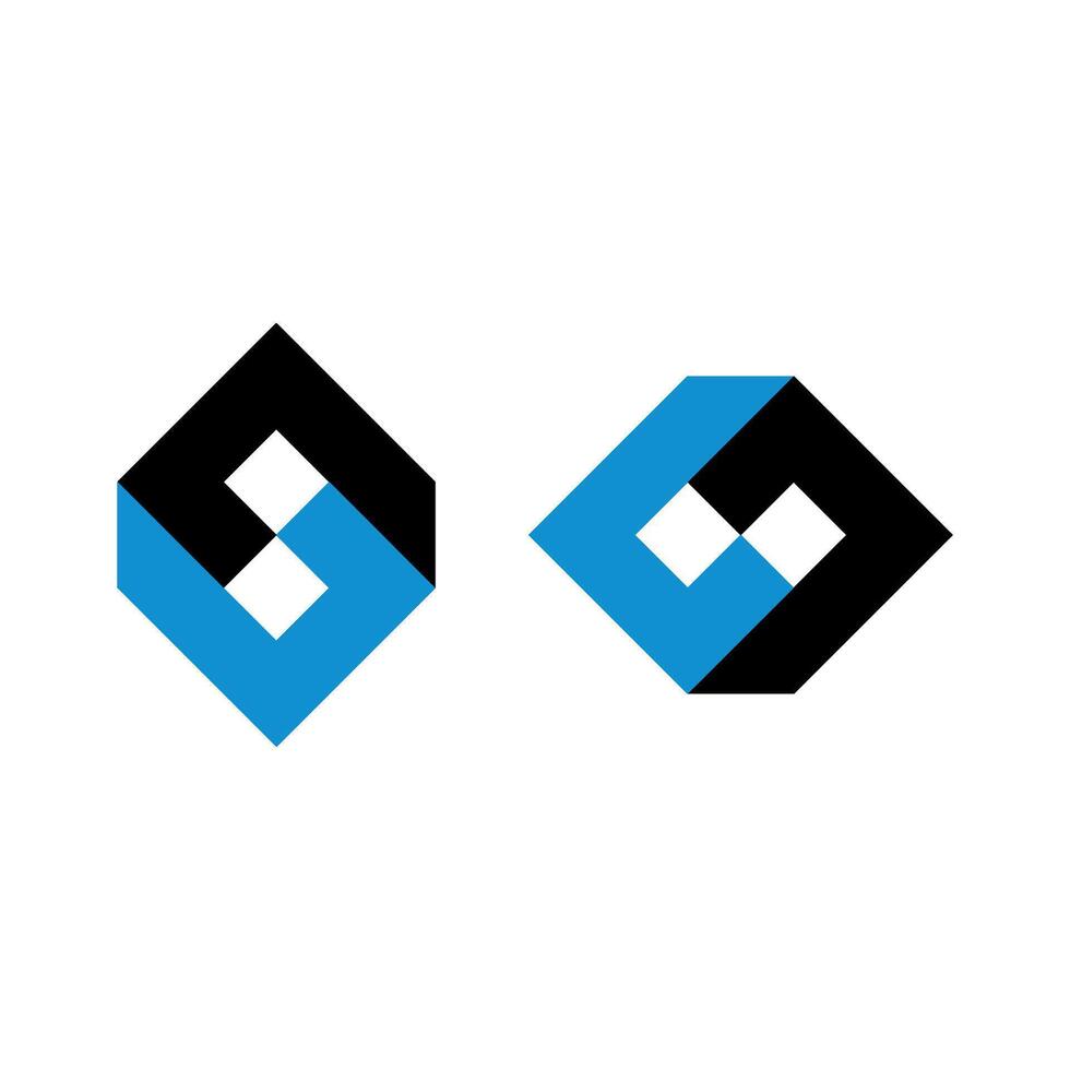 Diamond Shape L L Letter Logo Template Illustration Design Illustration Design. EPS 10. vector