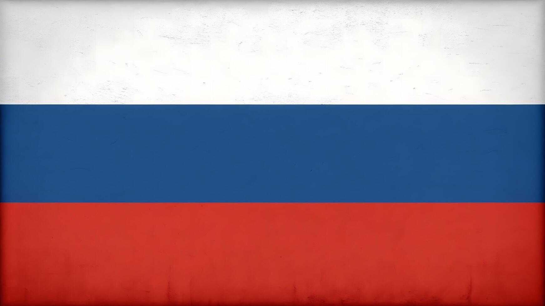 the flag of russia in a square shape photo